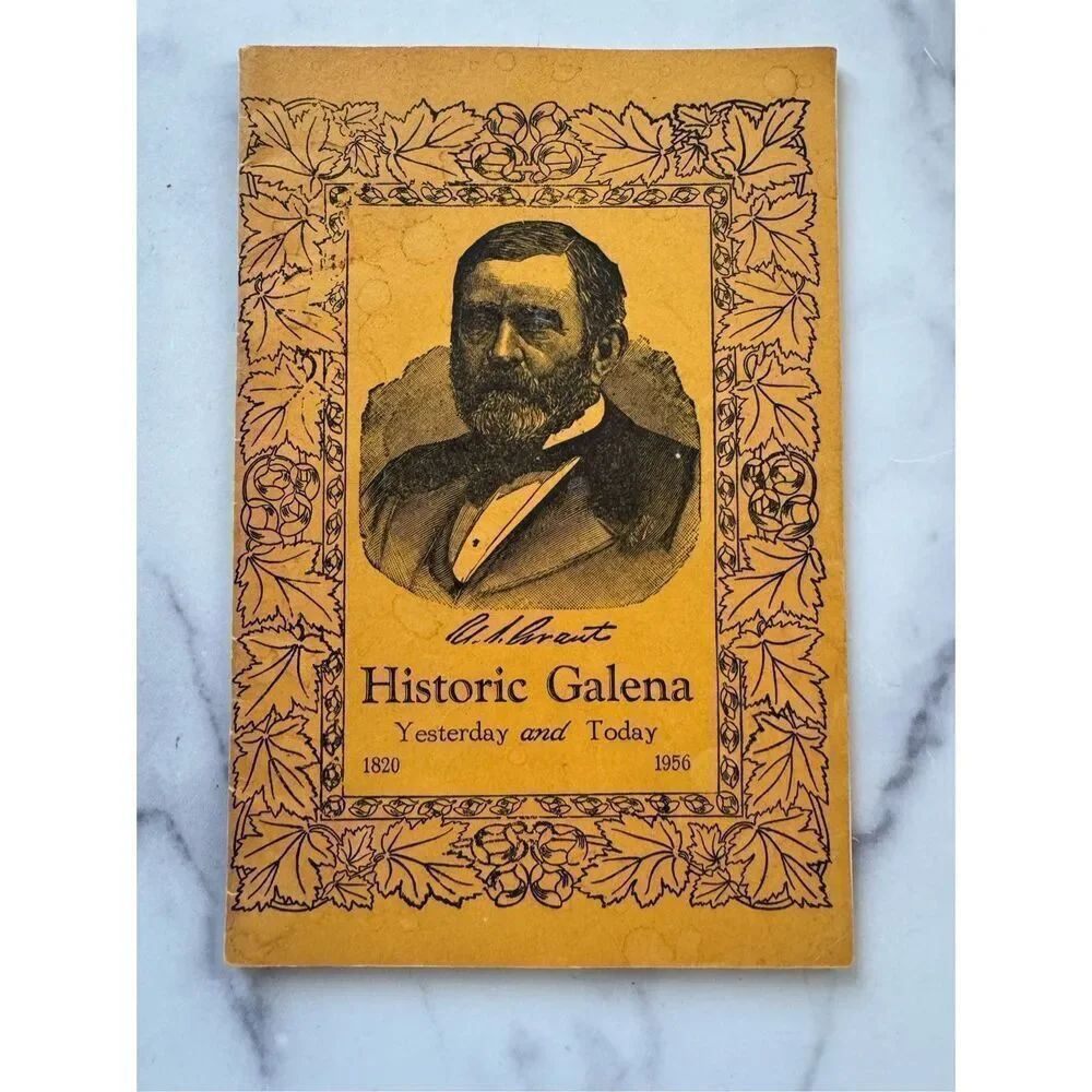 Ulysses Grant Yesterday & Today vintage book non fiction North American history